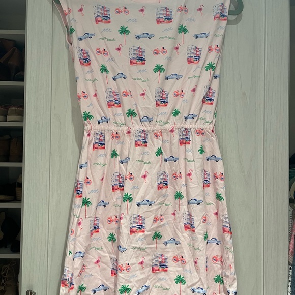 Gap Kids Pink Summer Dress with Fun Print XXL 14-16 - Picture 1 of 4